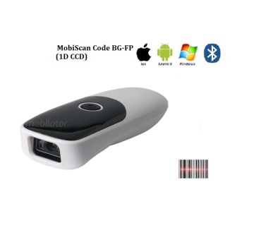 MobiScan Code BG-FP v.1 - Wytrzymay, podrczny i lekki skaner kodw kreskowych (1D CCD) z bezprzewodow komunikacj (Bluetooth, Wireless 2.4 GHz)