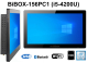 BiBOX-156PC1 (i5-4200U) v.7 - Panelowy komputer  z ekranem dotykowym, WiFi, 8 GB RAM z HDD (500 GB) i Bluetooth