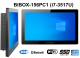BiBOX-156PC1 (i7-3517U) v.9 - Nowoczesny panelowy komputer z dotykowym ekranem, WiFi i rozszerzonym dyskiem SSD (512 GB)  z licencj Windows 10 PRO