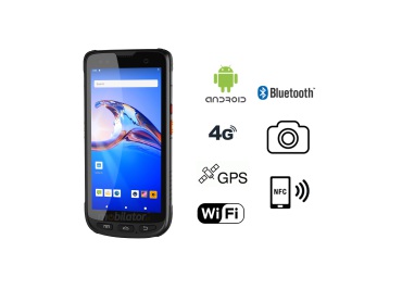 MobiPad XX-B5 v.1 - Wodoszczelny kolektor-inwentaryzator (System Android 10) z NFC + 4G LTE + Bluetooth + WiFi