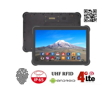 MobiPad Cool A311L v.5 - przemysowy tablet - odporny na upadki i zachlapania, z UHF RFID, skanerem 2D i czytnikiem lini papilarnych (NFC, WIFI, 4G, IP65)