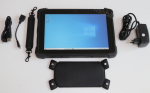Emdoor I11H v.8 - Wodoodporny dziesiciocalowy tablet z Windows 10 Home, Bluetooth 4.2, 4GB RAM, czytnikiem kodw 2D N3680 Honeywell, 64GB, NFC  i 4G  - zdjcie 3