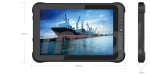 Wstrząsoodporny tablet z WINDOWS 10 PRO ekran dotykowy jasny wyświetlacz  Emdoor I15HH