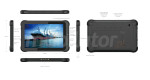 Militarny tablet  Wodoodporny 10-calowy z czytnikiem kodw kreskowych 2D Honeywell, norm IP65 Emdoor I15HH