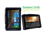 Wzmocniony tablet dla stray poarnej  odporny na niskie i wysokie temperatury Emdoor I16K