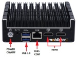 IBOX C33 BAREBONE v.1 - Wytrzymały miniPC z procesorem Intel Celeron, złączami 2x USB 3.0, 1x RJ-45 COM oraz 4x RJ-45 - zdjęcie 16