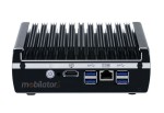 IBOX N133 v.1  BAREBONE - Odporny miniPC z dwurdzeniowym procesorem Intel Core, portami 4x USB 3.0 oraz 6x LAN - zdjęcie 4