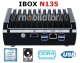 IBOX N135 v.7 - Pojemny miniPC ze złączami 4x USB 3.0, 2x WiFi Hole oraz 6x RJ-45 LAN, dyskiem 500GB HDD i 4GB RAM DDR4