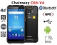 Chainway C66-V4 v.7 - Kolektor danych z moduem NFC, GPS, 4GB RAM i 64GB ROM, skanerem UHF RFID oraz czytnikiem kodw 2D