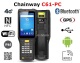 Chainway C61-PC v.9 -Wstrzsoodporny kolektor danych z moduem NFC, 4G, Bluetooth 4.2, GPS oraz UHF RFID i skanerem 2D Zebra