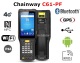 Chainway C61-PF v.8 - May i wytrzymay terminal danych dla sklepu ze skanerem UHF RFID na uchwycie pistoletowym (15m zasiegu), Bluetooth 4.2