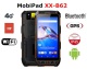 MobiPad XX-B62 v.2 - Wodoodporny kolektor danych z czytnikiem radiowym RFID HF + 4G LTE + Bluetooth + WiFi