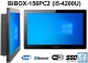 BiBOX-156PC2 (i5-4200U) v.8 - Nowoczesny panelowy komputer z dotykowym ekranem, WiFi i rozszerzonym dyskiem SSD (512 GB) z Licencj Windows 10 PRO