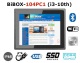 BiBOX-104PC1 (i3-10th) v.2 - Metalowy panel przemysowy z norm odpornoci IP65 na ekran, WiFi, Bluetooth z dyskiem 128GB SSD (1xLAN, 4xUSB)