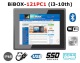 BiBOX-121PC1 (i3-10th) v.2 - Panel przemysowy z dyskiem 128GB SSD, moduem WiFi, Bluetooth i standardem odpornoci ekranu IP65 (1xLAN, 4xUSB)