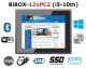 BiBOX-121PC2 (i5-10th) v.6 - Pancerny komputer panelowy z licencj Windows 10 PRO z norm odpornoci IP65 oraz WiFi, Bluetooth, z dyskiem 128GB SSD (2xLAN, 4xUSB)