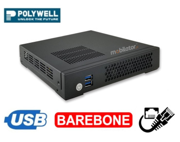 Profesjonalny Mini PC posiadajcy nowoczesne rozwizania Polywell-H310AEL2 prosty w obsudze BAREBONE