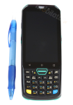 Kolektor danych na wzek widowy z dokadnym czytnikiem kodw kreskowych QR MobiPad H-H4 z telefonem komrkowym