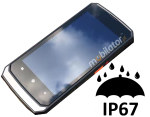 MobiPAD V20 – lekki i porczny terminal danych z NFC, skanerem kodw 2D Zebra SE5500 i LF RFID 134.2kHz, odporny na upadki i zachlapania, z norm IP67